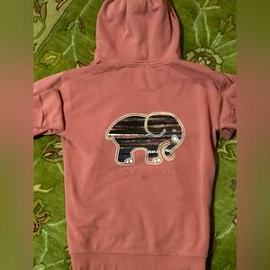 IVORY ELLA MAUVE HOODIE SWEATSHIRT EPLC Sz Small